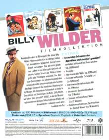 Billy Wilder Filmkollektion (Blu-ray), 5 Blu-ray Discs und 1 DVD