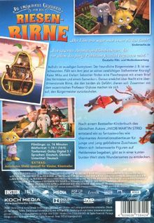 Die unglaubliche Geschichte von der Riesenbirne, DVD