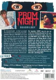 Die Prom Night Quadrilogie, 4 DVDs