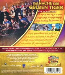 Die Rache der gelben Tiger (Blu-ray), Blu-ray Disc