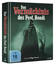 Das Vermächtnis des Professor Bondi (Blu-ray &amp; DVD im Mediabook), 2 Blu-ray Discs und 1 DVD