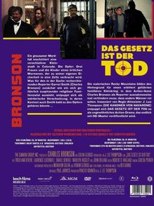 Das Gesetz ist der Tod (Blu-ray &amp; DVD im Mediabook), 1 Blu-ray Disc und 1 DVD