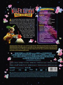 Killer Klowns - From outer Space (Blu-ray &amp; DVD im Mediabook), 1 Blu-ray Disc und 2 DVDs