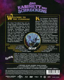 Das Kabinett des Schreckens (Blu-ray &amp; DVD im Mediabook), 1 Blu-ray Disc und 2 DVDs