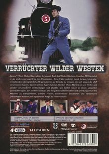 The Wild Wild West - Verrückter Wilder Westen Collector's Box 1, 4 DVDs
