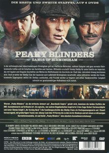 Peaky Blinders - Gangs of Birmingham Season 1 &amp; 2, 6 DVDs