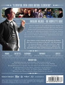 Sherlock Holmes (Alle Folgen, alle Filme) (Blu-ray), 14 Blu-ray Discs