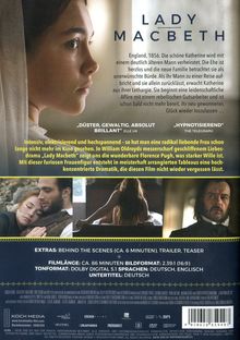 Lady Macbeth, DVD