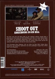 Shoot Out - Abrechnung in Gun Hill, DVD