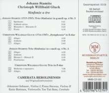 Johann Stamitz (1717-1757): Trios (Sinfonie a tre) op.4 Nr.3 &amp; 4, CD