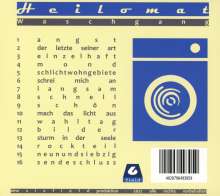 Heilomat: Waschgang, CD