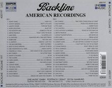 Backline Volume 197, 2 CDs