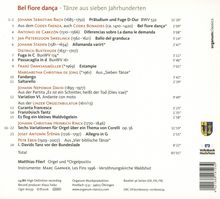 Matthias Flierl - Bel fiore danca, CD