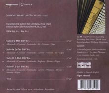Johann Sebastian Bach (1685-1750): Französische Suiten BWV BWV 813-815,817 für Akkordeon, CD