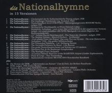 Die Nationalhymne in 15 Versionen, CD