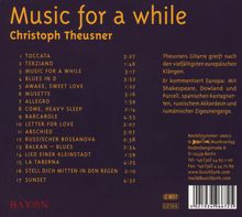 Christoph Theusner: Music For A While, CD