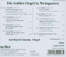 Die Gabler Orgel in Weingarten, CD