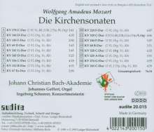 Wolfgang Amadeus Mozart (1756-1791): Kirchensonaten für Orgel &amp; Orchester Nr.1-17, CD