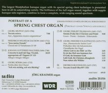 Jörg Kraemer - Portrait of a Spring Chest Organ, CD