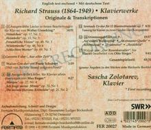 Richard Strauss (1864-1949): Stimmungsbilder op.9, CD