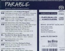 Brass Quintet München - Parable, Super Audio CD