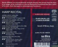 Sarah O'Brien - Harp Recital, Super Audio CD