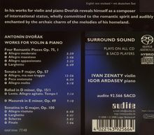 Antonin Dvorak (1841-1904): Werke für Violine &amp; Klavier, Super Audio CD
