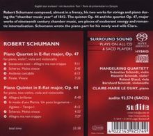 Robert Schumann (1810-1856): Klavierquintett op.44, Super Audio CD