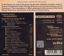 Peter Iljitsch Tschaikowsky (1840-1893): Klaviertrio op.50, CD