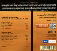 Robert Schumann (1810-1856): Complete Symphonic Works Vol.3, CD