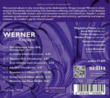 Gregor Joseph Werner (1695-1766): Requiem c-moll, CD