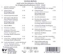 Hans Bund: Hans Bund und sein berühmtes Orchester, CD