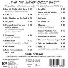 Rosita Serrano: Und die Musik spielt dazu Vol.2, CD