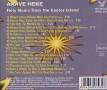 Akave Heke - Holy Music From The Easter Island, CD