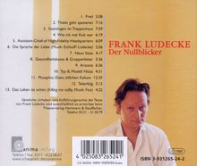 Frank Lüdecke: Der Nullblicker, CD