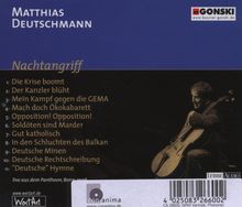 Matthias Deutschmann: Nachtangriff, CD