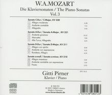 Wolfgang Amadeus Mozart (1756-1791): Klaviersonaten Nr.8-11, CD
