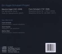 Sax Allemande - Ein Kagel-Schubert-Projekt, CD