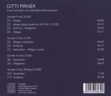 Franz Schubert (1797-1828): Klaviersonaten D.279,566,625,840, CD