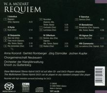 Wolfgang Amadeus Mozart (1756-1791): Requiem KV 626, Super Audio CD