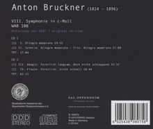 Anton Bruckner (1824-1896): Symphonie Nr.8, 2 CDs