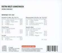 Gustav Holst (1874-1934): Kammermusik, CD