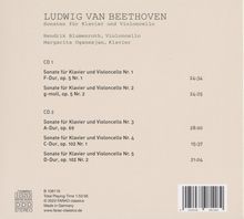 Ludwig van Beethoven (1770-1827): Cellosonaten Nr.1-5, CD