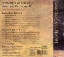 Ludwig van Beethoven (1770-1827): Streichtrios Nr.1 &amp; 2 (opp.3 &amp; 8), CD