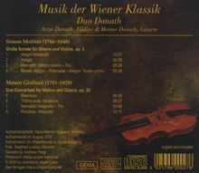 Simon Molitor (1766-1848): Sonate op.3 für Violine &amp; Gitarre, CD