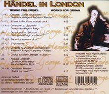 Georg Friedrich Händel (1685-1759): Orgelwerke, CD