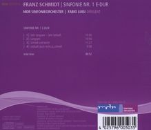 Franz Schmidt (1874-1939): Symphonie Nr.1, CD