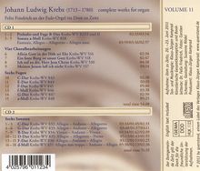Johann Ludwig Krebs (1713-1780): Sämtliche Orgelwerke Vol.11, 2 CDs