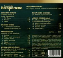 Leipziger Hornquartett - Romantische Hornquartette, CD