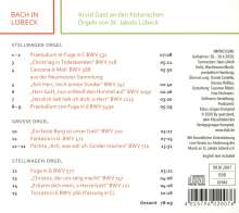 Arvid Gast - Bach in Lübeck, CD